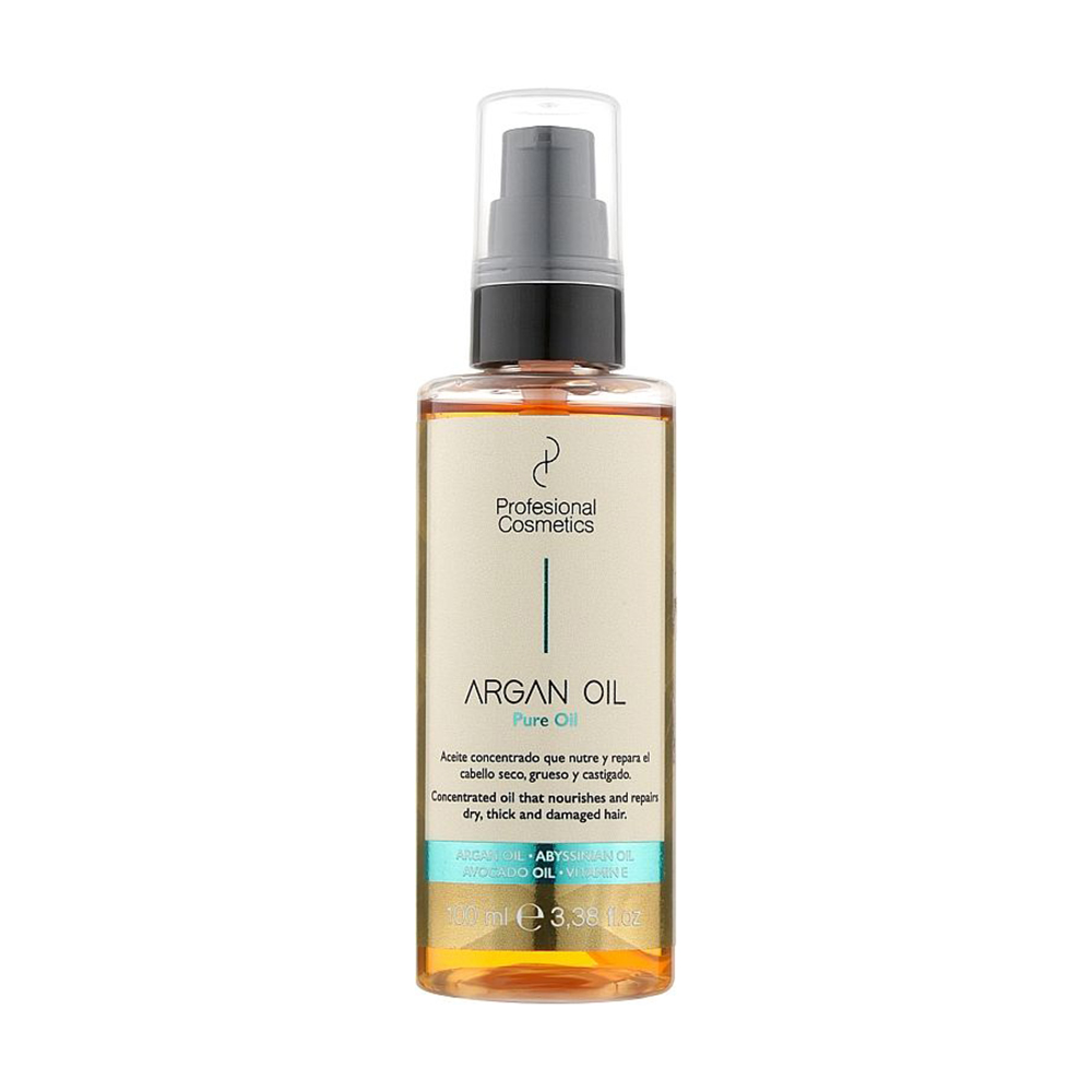 Арганова олія Profesional Cosmetics Argan Oil Pure для сухого, густого і пошкодженого волосся, 100 мл