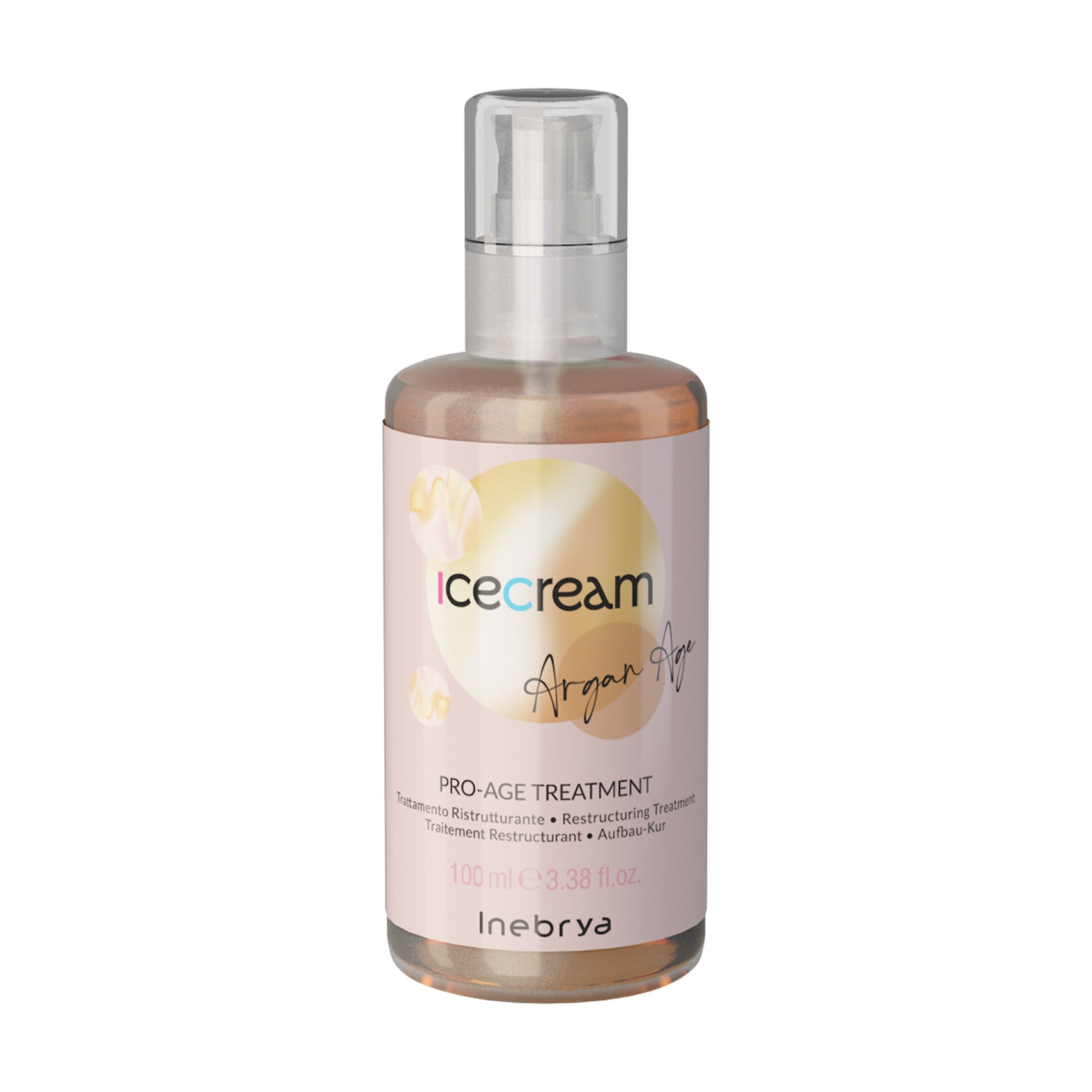 Арганова олія проти посічених кінчиків Inebrya Ice Cream Pro Age Treatment Argan Oil, 100 мл